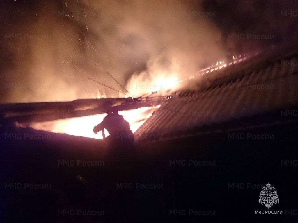Пожар в Казачинско-Ленском районе